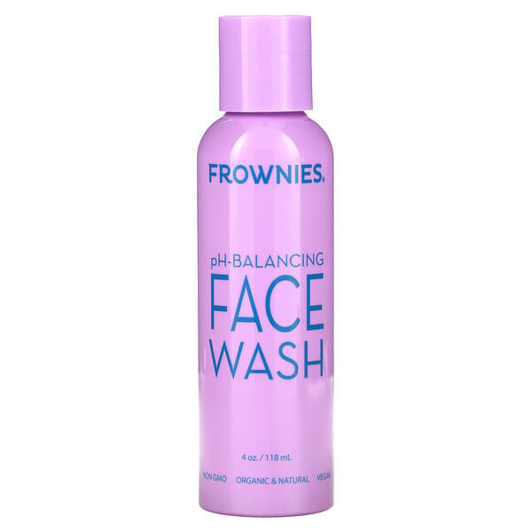 <img alt="Frownies, pH-Balancing Face Wash, 4 oz (118 ml)" title="Frownies, pH-Balancing Face Wash, 4 oz (118 ml),724498132516"
