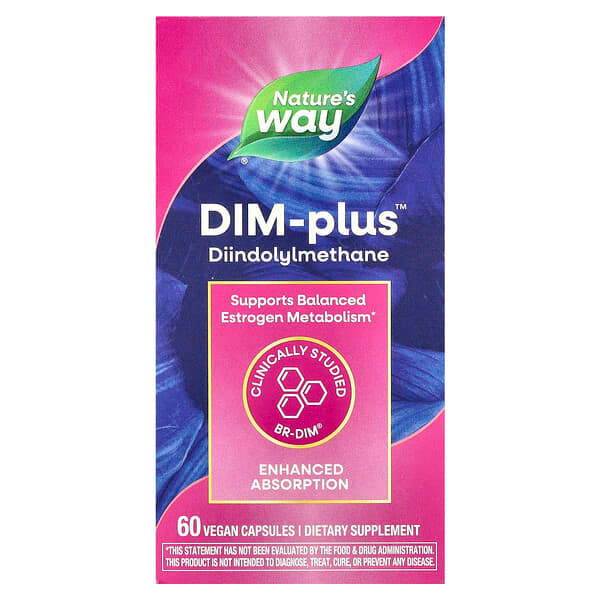<img alt="Natures Way, DIM-Plus, 60 Vegan Capsules" title="Natures Way, DIM-Plus, 60 Vegan Capsules,033674148105"