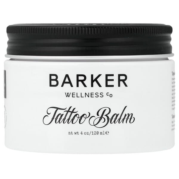 <img alt="Barker Wellness Co, Tattoo Balm, 4 oz (120 ml)" title="Barker Wellness Co, Tattoo Balm, 4 oz (120 ml),850035517246"