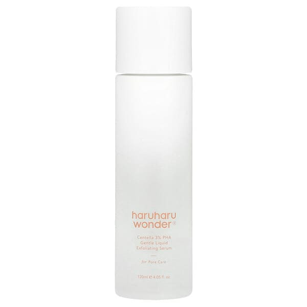 <img alt="Haruharu, Wonder, Centella 3% PHA Gentle Liquid Exfoliating Serum, 4.05 fl oz (120 ml)" title="Haruharu, Wonder, Centella 3% PHA Gentle Liquid Exfoliating Serum, 4.05 fl oz (120 ml),8809532221646"