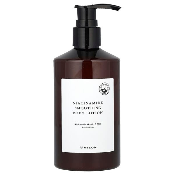 <img alt="Mizon, Niacinamide Smoothing Body Lotion, Fragrance Free, 10.14 fl oz (300 ml)" title="Mizon, Niacinamide Smoothing Body Lotion, Fragrance Free, 10.14 fl oz (300 ml),8809663753405"