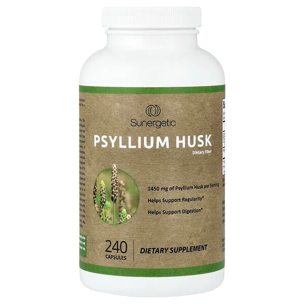 <img alt="Sunergetic, Psyllium Husk, 240 Capsules (725 mg per Capsule)" title="Sunergetic, Psyllium Husk, 240 Capsules (725 mg per Capsule),852207008552"