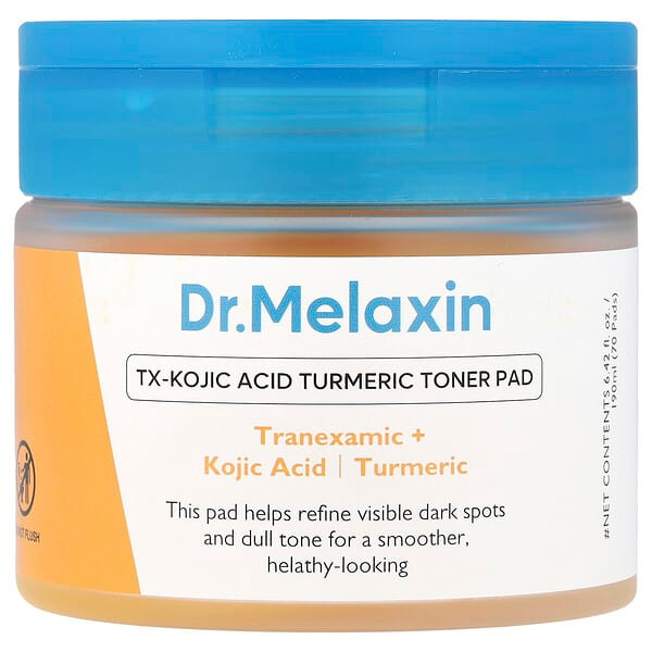 <img alt="Dr.Melaxin, TX-Kojic Acid Turmeric Toner Pad, 70 Pads" title="Dr.Melaxin, TX-Kojic Acid Turmeric Toner Pad, 70 Pads,8809886483189"