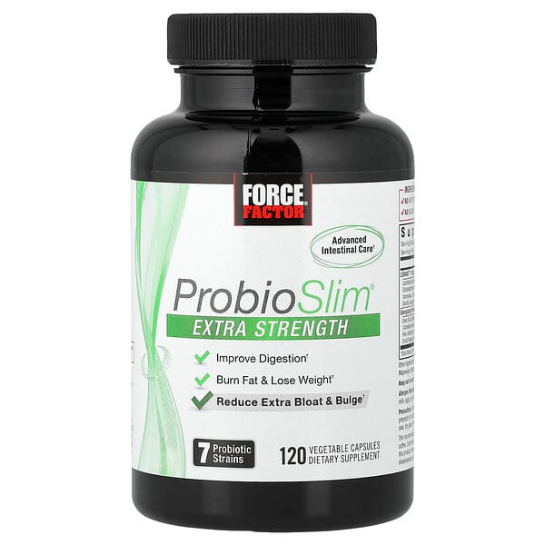 <img alt="Force Factor, ProbioSlim, 120 Vegetable Capsules" title="Force Factor, ProbioSlim, 120 Vegetable Capsules,818594014811"