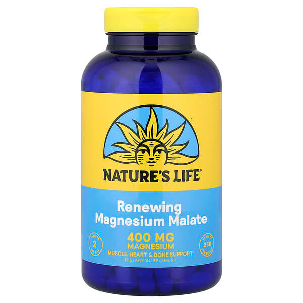 <img alt="Natures Life, Renewing Magnesium Malate, 250 Tablets (200 mg per Tablet)" title="Natures Life, Renewing Magnesium Malate, 250 Tablets (200 mg per Tablet),040647006874"