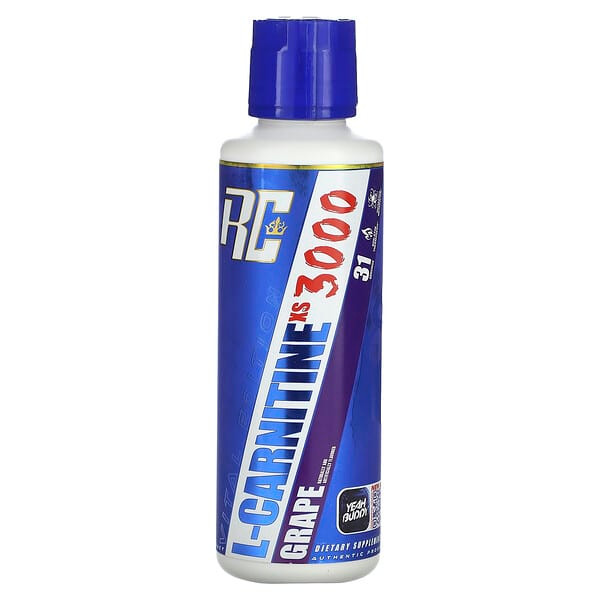 <img alt="Ronnie Coleman, Vital Edition, L-Carnitine XS 3000, Grape, 16 fl oz (473.28 ml)" title="Ronnie Coleman, Vital Edition, L-Carnitine XS 3000, Grape, 16 fl oz (473.28 ml),851988008515"