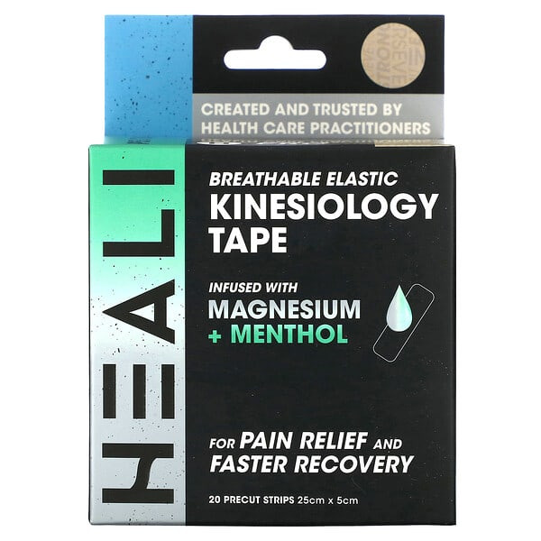 <img alt="Heali Med Corp, Breathable Elastic Kinesiology Tape, Nude Inspiration, 20 Precut Strips" title="Heali Med Corp, Breathable Elastic Kinesiology Tape, Nude Inspiration, 20 Precut Strips,628634836040"