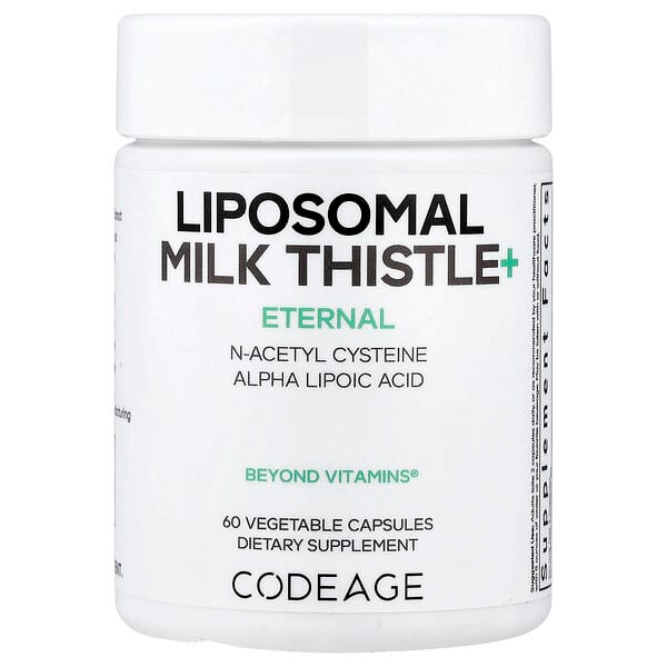 <img alt="Codeage, Eternal, Liposomal Milk Thistle+, 60 Vegetable Capsules" title="Codeage, Eternal, Liposomal Milk Thistle+, 60 Vegetable Capsules,810196120167"