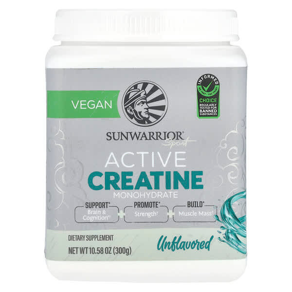 <img alt="Sunwarrior, Sport, Active Creatine Monohydrate, Unflavored, 10.58 oz (300 g)" title="Sunwarrior, Sport, Active Creatine Monohydrate, Unflavored, 10.58 oz (300 g),814784029818"