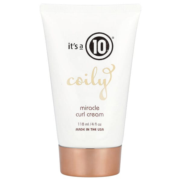 <img alt="Its a 10, Coily, Miracle Curl Cream , 4 fl oz (118 ml)" title="Its a 10, Coily, Miracle Curl Cream , 4 fl oz (118 ml),850011058206"