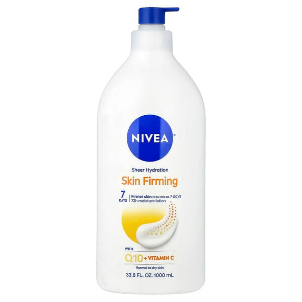 <img alt="Nivea, Skin Firming Body Lotion, Normal to Dry Skin, 33.8 fl oz (1,000 ml)" title="Nivea, Skin Firming Body Lotion, Normal to Dry Skin, 33.8 fl oz (1,000 ml),072140018368"