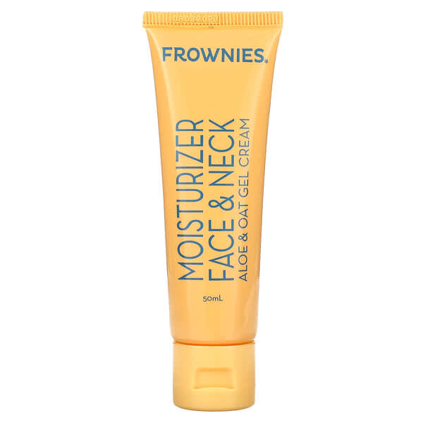 <img alt="Frownies, Moisturizer, Face & Neck, Aloe & Oat Gel Cream, 50 ml" title="Frownies, Moisturizer, Face & Neck, Aloe & Oat Gel Cream, 50 ml,724498132561"
