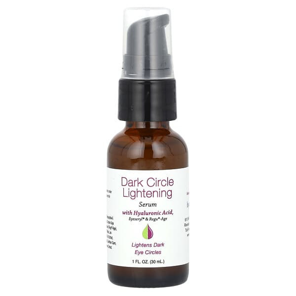 <img alt="Hyalogic, Dark Circle Lightening Serum with Hyaluronic Acid & Eyeseryl & Regu-Age, Fragrance Free, 1 fl oz (30 ml)" title="Hyalogic, Dark Circle Lightening Serum with Hyaluronic Acid & Eyeseryl & Regu-Age, Fragrance Free, 1 fl oz (30 ml),858259000391"