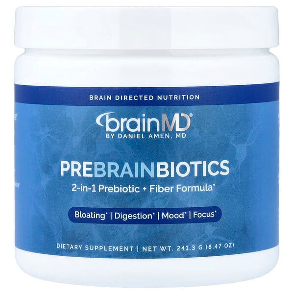 <img alt="BrainMD, PreBrainBiotics, 8.47 oz (241.3 g)" title="BrainMD, PreBrainBiotics, 8.47 oz (241.3 g),857568003963"
