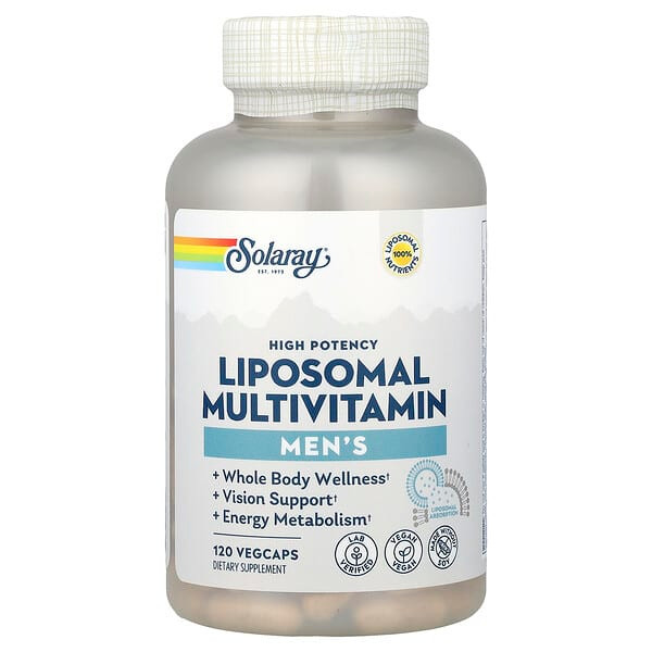 <img alt="Solaray, Mens Liposomal Multivitamin, 120 VegCaps" title="Solaray, Mens Liposomal Multivitamin, 120 VegCaps,076280700657"