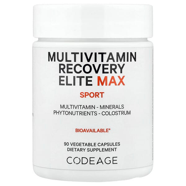 <img alt="Codeage, Sport, Multivitamin Recovery Elite Max, 90 Vegetable Capsules" title="Codeage, Sport, Multivitamin Recovery Elite Max, 90 Vegetable Capsules,850043333975"