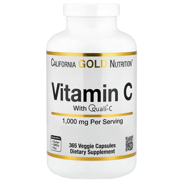 <img alt="California Gold Nutrition, Vitamin C, Quali-C, 1,000 mg, 365 Veggie Capsules" title="California Gold Nutrition, Vitamin C, Quali-C, 1,000 mg, 365 Veggie Capsules,898220014101"