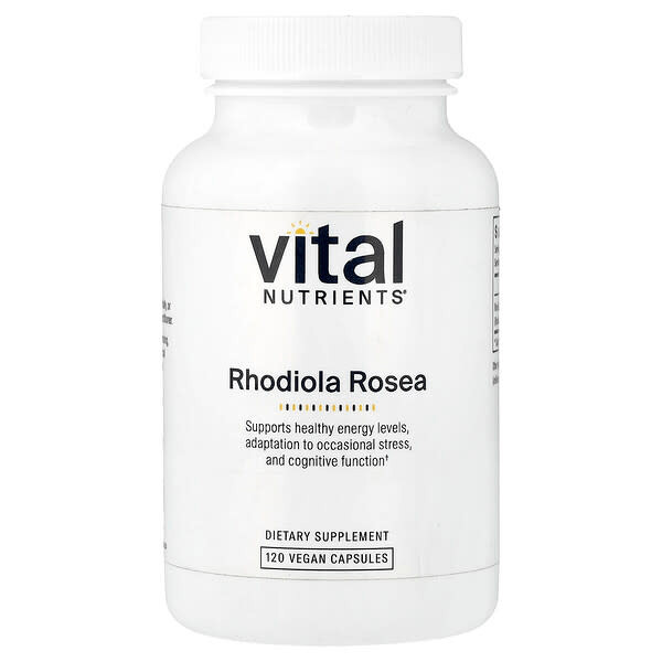 <img alt="Vital Nutrients, Rhodiola Rosea, 120 Vegan Capsules (200 mg per Capsule)" title="Vital Nutrients, Rhodiola Rosea, 120 Vegan Capsules (200 mg per Capsule),693465257210"