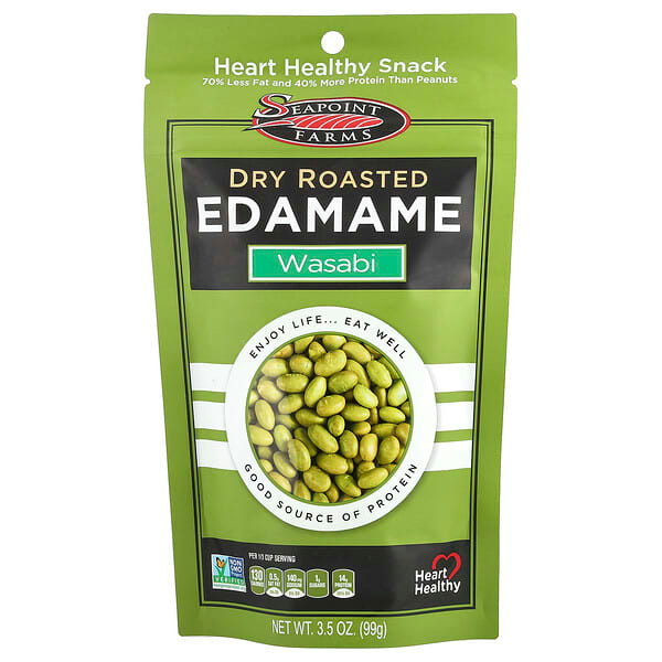 <img alt="3 PACK of Seapoint Farms, Dry Roasted Edamame, Wasabi, 3.5 oz (99 g)" title="3 PACK of Seapoint Farms, Dry Roasted Edamame, Wasabi, 3.5 oz (99 g),711575102104"