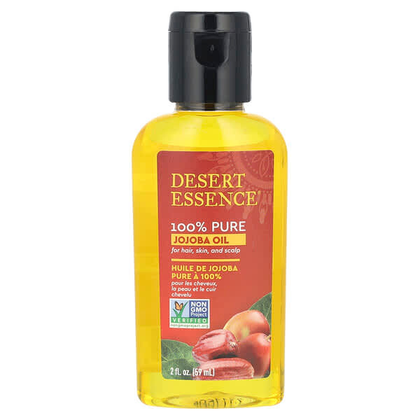 <img alt="Desert Essence, 100% Pure Jojoba Oil, 2 fl oz (59 ml)" title="Desert Essence, 100% Pure Jojoba Oil, 2 fl oz (59 ml),718334220055"