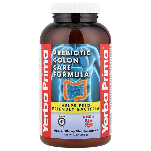 <img alt="Yerba Prima, Prebiotic Colon Care Formula, 12 oz (340 g)" title="Yerba Prima, Prebiotic Colon Care Formula, 12 oz (340 g),046352002040"