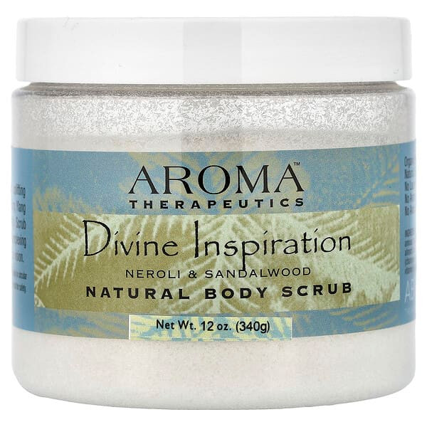<img alt="Abra Therapeutics, Natural Body Scrub, Divine Inspiration, Neroli & Sandalwood, 12 oz (340 g)" title="Abra Therapeutics, Natural Body Scrub, Divine Inspiration, Neroli & Sandalwood, 12 oz (340 g),021204142037"