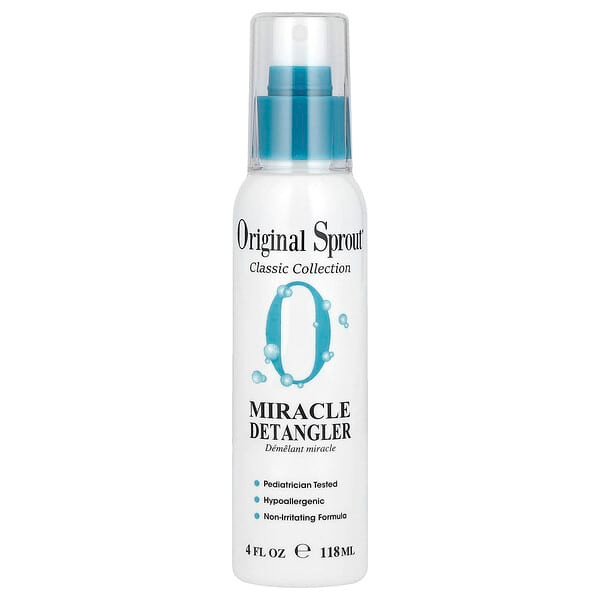 <img alt="Original Sprout, Classic Collection, Miracle Detangler, 4 fl oz (118 ml)" title="Original Sprout, Classic Collection, Miracle Detangler, 4 fl oz (118 ml),180551000220"