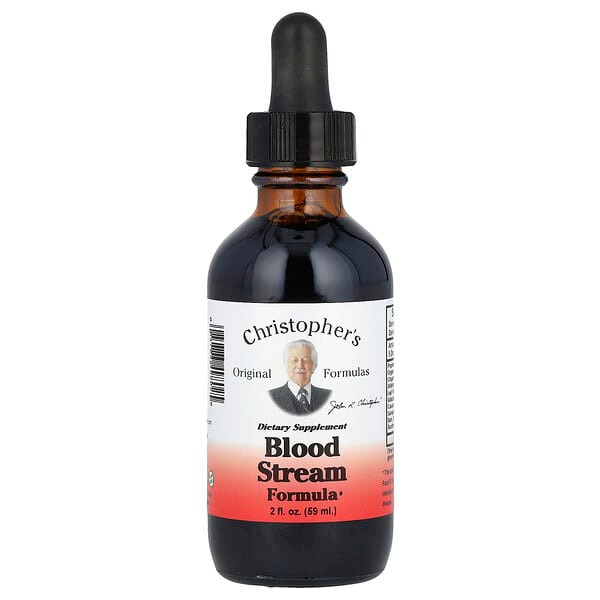 <img alt="Christophers Original Formulas, Blood Stream Formula, 2 fl oz (59 ml)" title="Christophers Original Formulas, Blood Stream Formula, 2 fl oz (59 ml),084783498025"