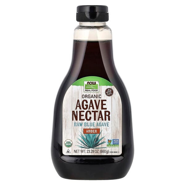 <img alt="NOW Foods, Real Food, Organic Agave Nectar, Amber, 23.28 oz (660 g)" title="NOW Foods, Real Food, Organic Agave Nectar, Amber, 23.28 oz (660 g),733739069092"