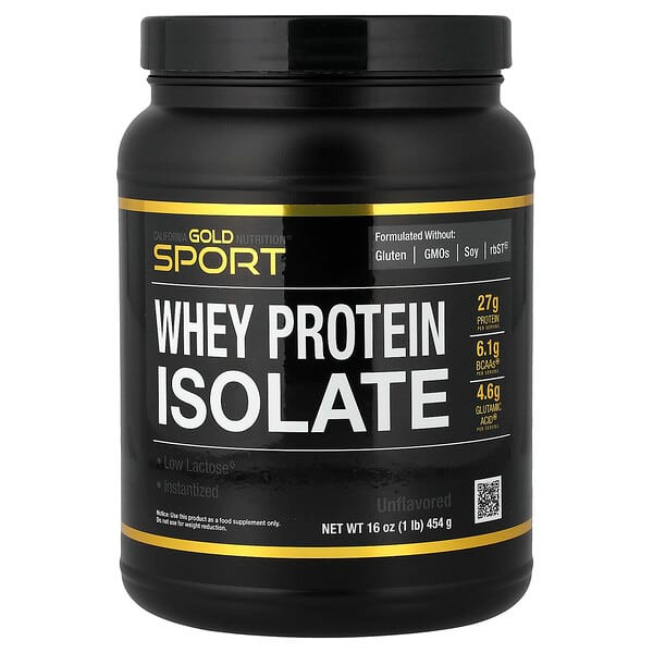 <img alt="California Gold Nutrition, Sport, Whey Protein Isolate, Unflavored, 1 lb (454 g)" title="California Gold Nutrition, Sport, Whey Protein Isolate, Unflavored, 1 lb (454 g),898220010646"