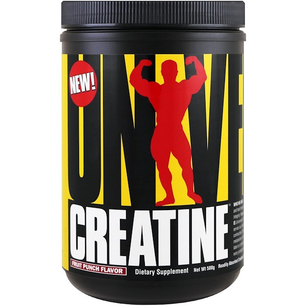 Universal Nutrition, Creatine, Fruit Punch, 500 g