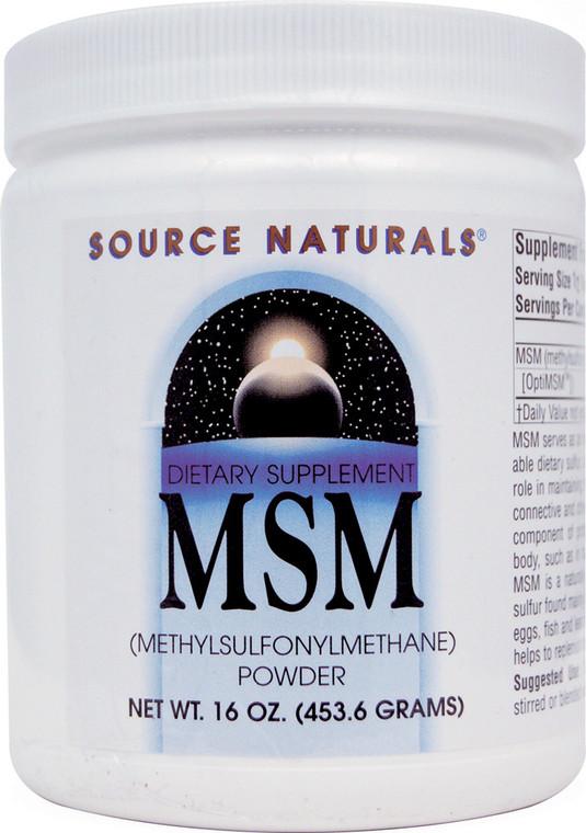 Source Naturals MSM Powder -- 16 oz
