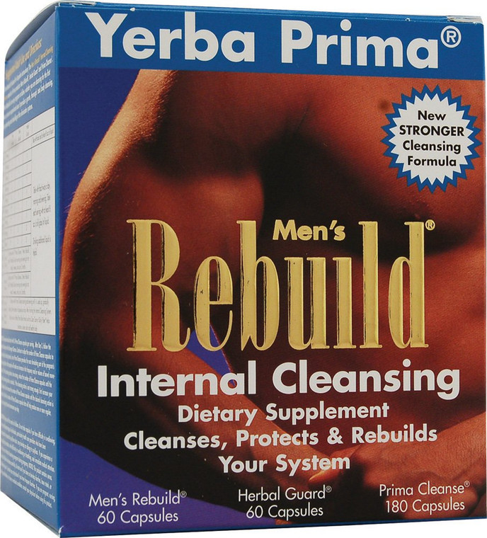 Yerba Prima, Mens Rebuild Internal Cleansing - 1 Kit