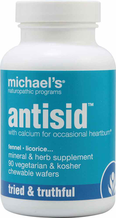 Michaels Naturopathic Programs Antisid -- 90 Chewable Wafers