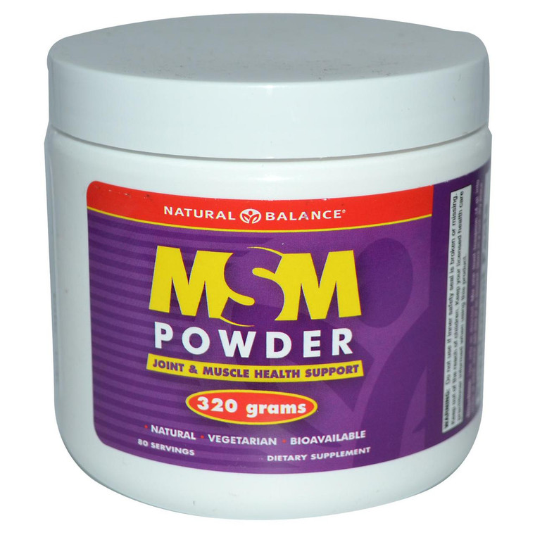 Natural Balance, MSM Powder, 320 g