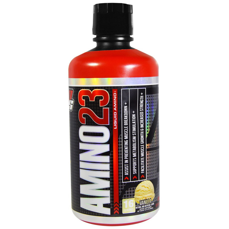 ProSupps, Amino23, Liquid Amino, Vanilla, 32 fl oz (946 ml)