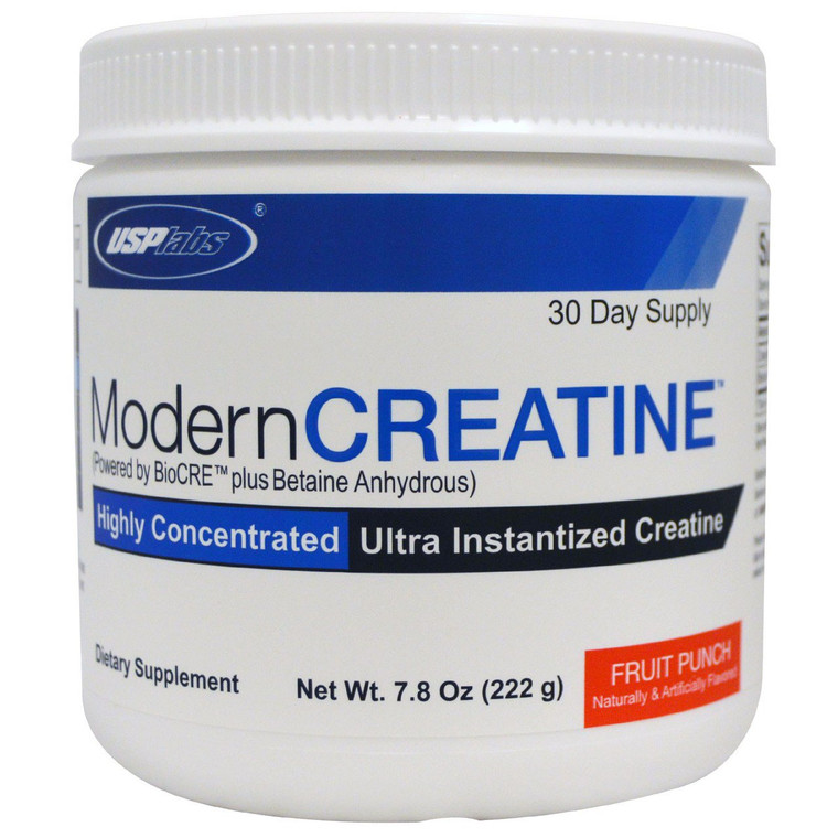 USP Labs, Modern Creatine, Fruit Punch, 7.8 oz (222 g)