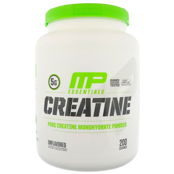 MusclePharm, Creatine Essentials, Unflavored, 2.2 lbs (1 kg)