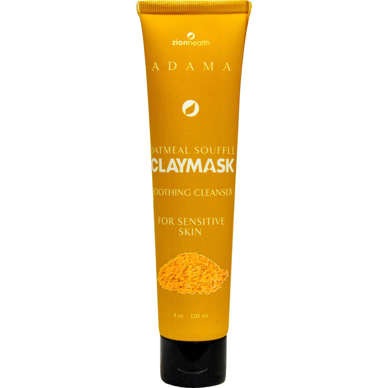 Zion Health, Adama, Claymask, Oatmeal Souffle, 4 oz (120 ml)