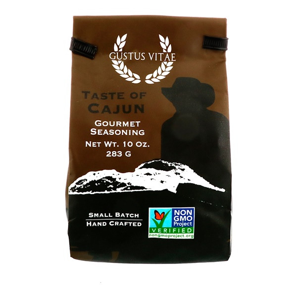 Gustus Vitae, Gourmet Seasoning, Taste of Cajun, 10 oz (283 g)