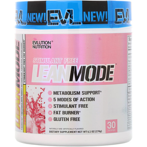 EVLution Nutrition, LeanMode, Pink Lemonade , 6.1 oz (174 g)
