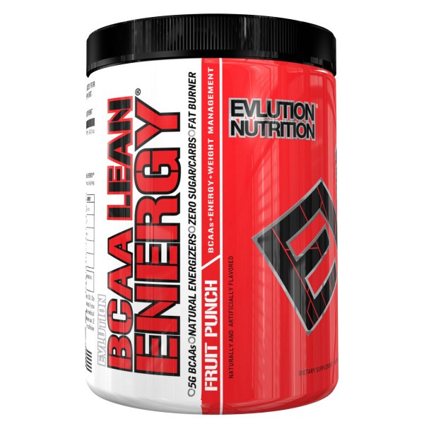 EVLution Nutrition, BCAA Lean Energy, Fruit Punch, 11.8 oz (336 g)