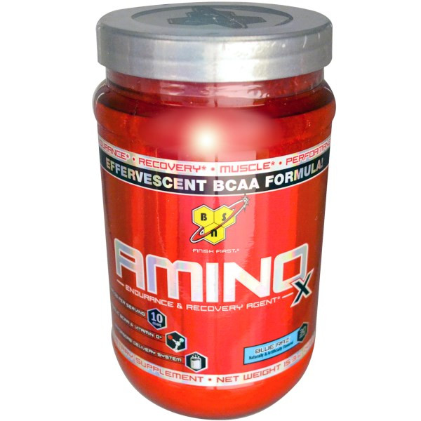 BSN, Amino-X, Endurance & Recovery, Blue Raz, 15.3 oz (435 g)