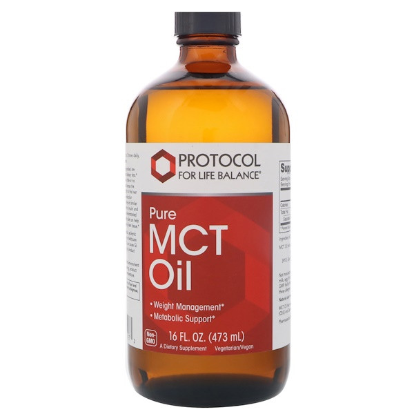 Protocol for Life Balance, Pure MCT Oil, 16 fl oz (473 ml)