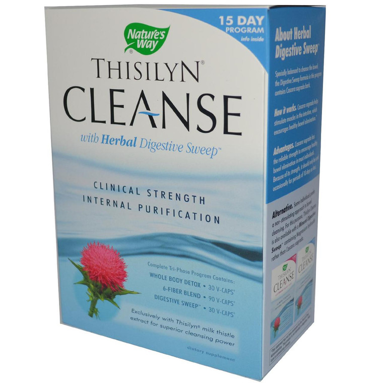 Natures Way, Thisilyn Cleanse with Herbal Digestive Sweep, 15 Day Program