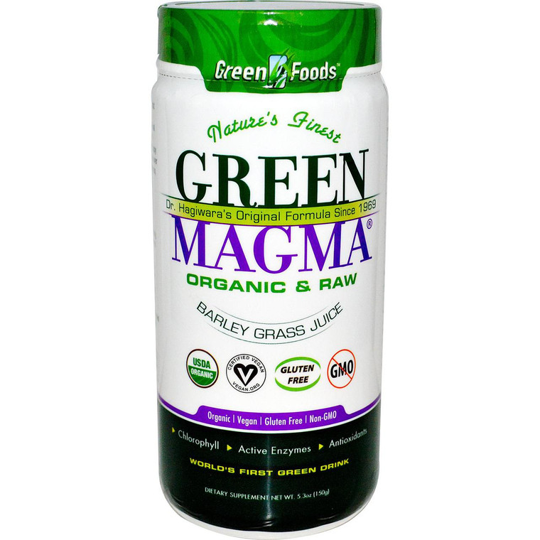 Green Foods , Green Magma, Barley Grass Juice, 5.3 oz (150 g)