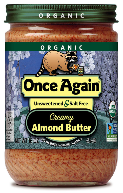 Once Again, Organic Creamy Almond Butter - 16 oz