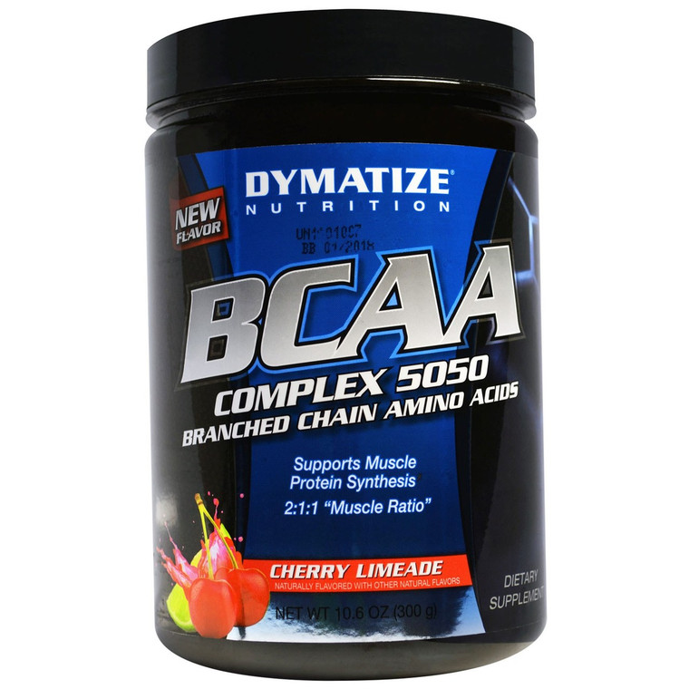Dymatize Nutrition, BCAA, Branched Chain Amino Acids, Cherry Limeade, 10.6 oz (300 g)
