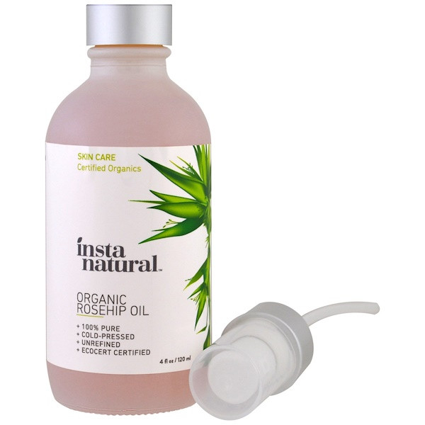 InstaNatural, Organic Rosehip Oil, Skin Care, 4 fl oz (120 ml)