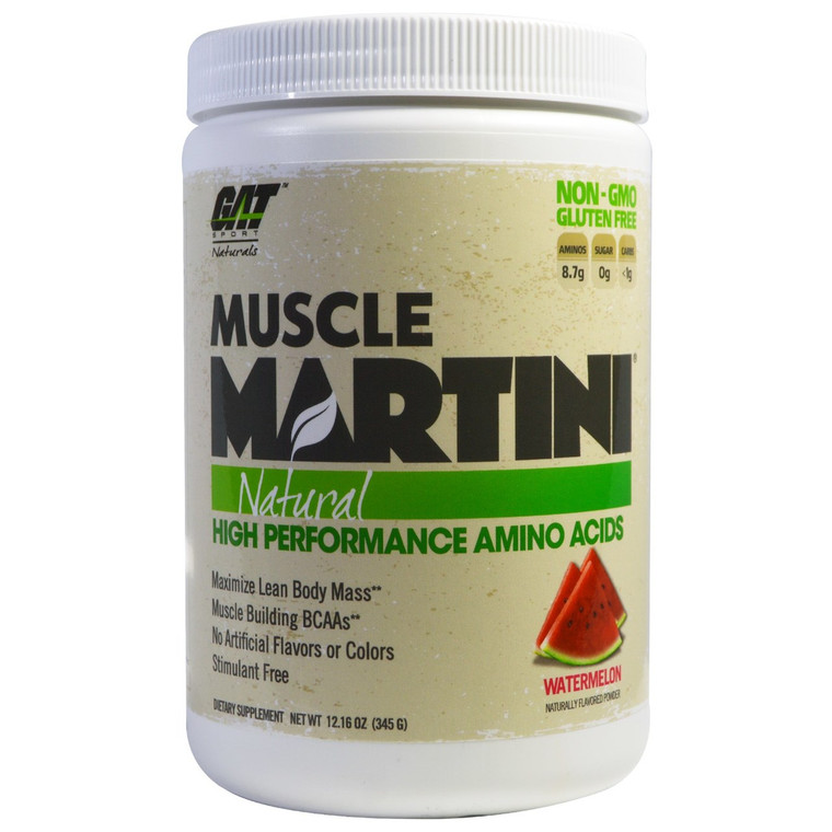 GAT, Muscle Martini, Natural, Watermelon, 12.16 oz (345 g)